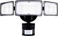 40W LED Security Lights Motion Sensor Light Outdoor, 180 Degree, 4000LM, 5000K, ETL Water Resistant, 3 Head Motion Detected Flood Light for Garage, Yard, Porch