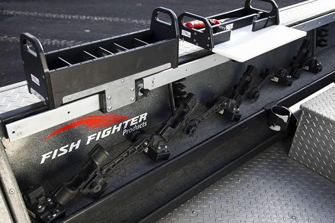 Sliding Rail System (SRS) 24" Flat Surface Mount Rail - Fishing Gear Storage and Railing