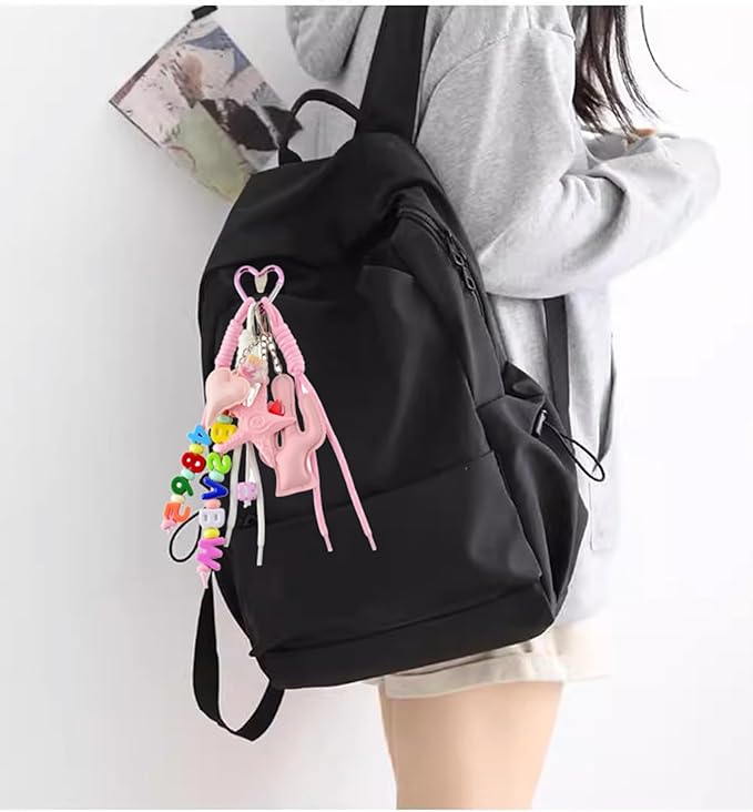 Paracord Keychain Bag Charms Paracord Rope Keychain Bag Charm 12pcs Braided Code Charms for Purse Backpack Handbag