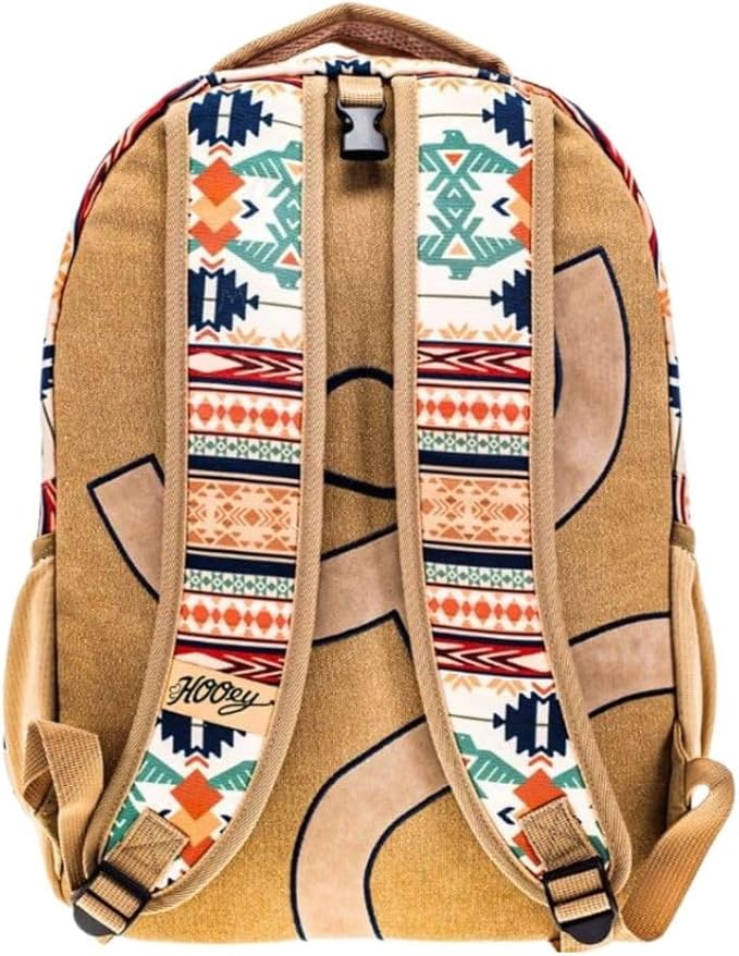 HOOEY Recess 25L Backpack - Durable Lightweight Daypack for Travel, Gym, & Outdoor Use - Spacious Main Compartment, Laptop Sleeve, Stylish Unisex Design (Tan)