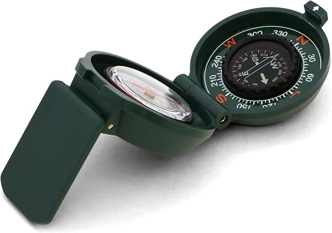 Coghlan’s Outdoor Compasses for Hiking, Camping, Survival & Orienteering – Map, Lensatic, Liquid-Filled, Wrist, Carabiner & Pocket Navigation Tools