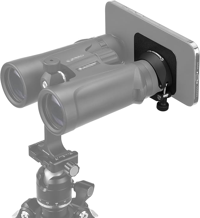 Cell Phone Photography Adapter for Binocular, Universal Smartphone Mount for Binocular,Capture Photos and Video Through Binocular, 2502