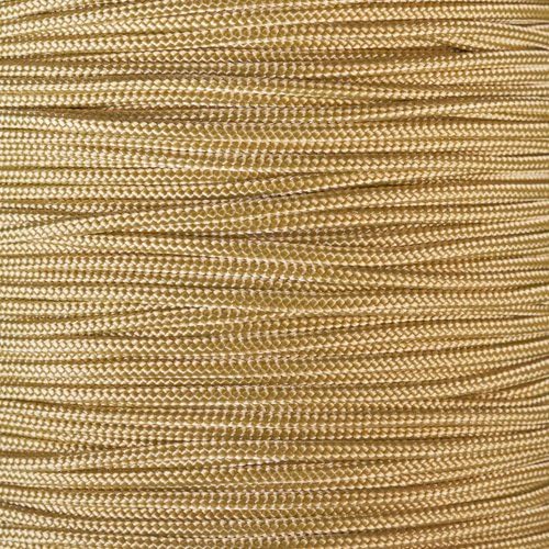 Paracord Planet 325 Paracord – 3 mm Type II Nylon Parachute Cord with 3 Inner Strands (Gold, 100 ft)
