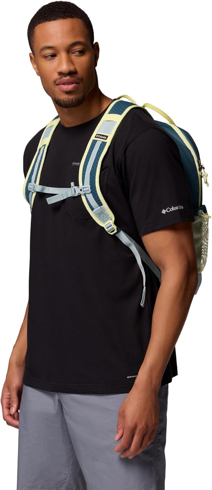 Columbia Unisex Echo Mountain 25L Backpack, Everblue/Crushed Blue, One Size
