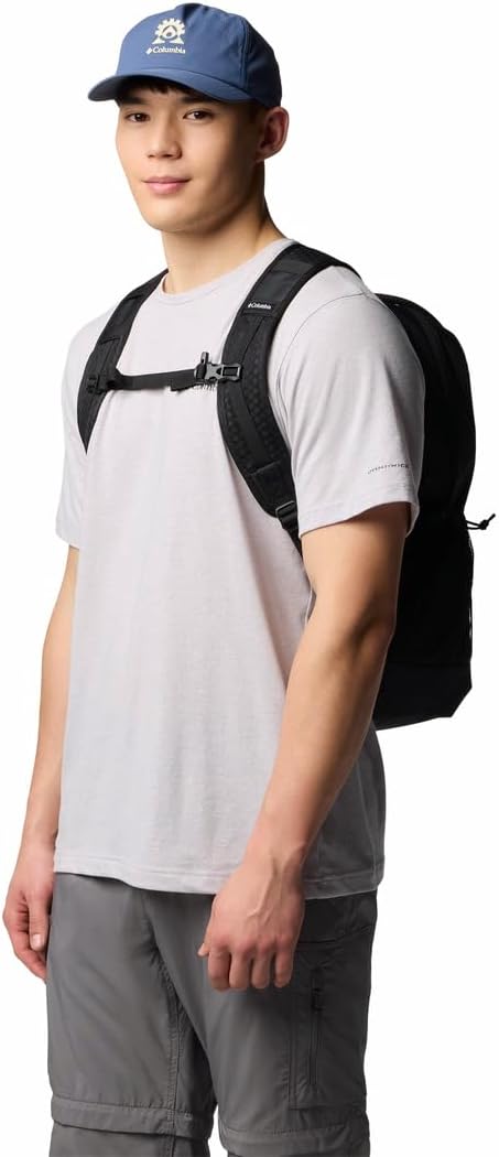 Columbia Unisex Echo Mountain 25L Backpack, Black, One Size