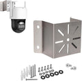WiTi Exterior Outside Corner Wall Mount for Eufy Solacam S340, Stainless Steel Holder for a Wider View Angle Enlarge to 270 °,Compatible with Wyze Ring Reolink Cameras Bullet and PTZ