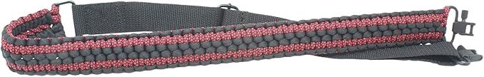 Extra Wide Gun Sling Paracord 550 Adjustable w/Swivels (Multiple Color Options)