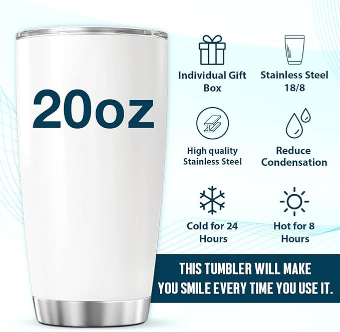 CUBICER Good Luck Finding Better Coworkers Than Us Funny Quote 20 Oz Stainless Steel Tumbler Farewell Gift For And Team Members Cool Coffee Travel Drink Bottle Iced Heat Insulated