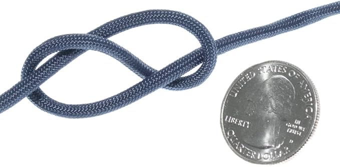 Paracord Planet Solid Color 550lb Paracord – 7 Strand Type III Nylon Cord for Indoor and Outdoor Tasks – FS Navy Blue (1,000 ft)