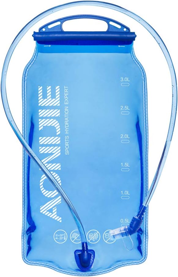 AONIJIE Leakproof Hydration Bladder Water Reservoir, 1L /1.5L/ 2L / 3L Hydration Reservoir, Big Opening, BPA Free for Outdoor Hiking Cycling Running Climbing Trave