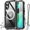 AICase Waterproof Case for iPhone 16 Plus(6.7") with MagSafe Snowproof,Dustproof and Shockproof,IP68 Certified Real 360 Full Body Protection Fully Sealed Underwater Cover for iPhone 16 Plus