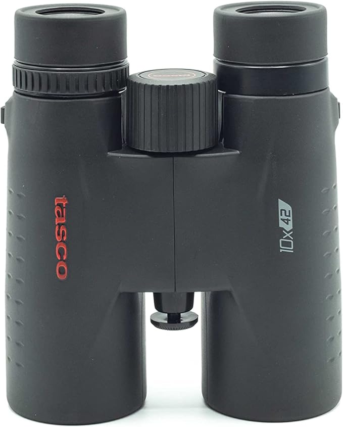 Tasco ES10X42 Essentials Binoculars, 10x42mm, Roof Prism Mc, Black (Pack of 5)
