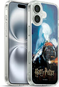 Head Case Designs Officially Licensed Harry Potter Hogwarts Express Prisoner of Azkaban II Gel Case [Military Grade Protection] Compatible with Apple iPhone 16 Plus and Compatible with MagSafe