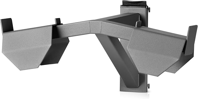 Savior Equipment Wall Rack System Tactical Vest Attachment Gear Wall Mount Display Rack Organizer, Adjustable Width, Heavy-Duty Steel Construction Hold Up to 40 lbs