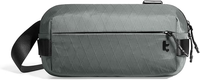 tomtoc Compact EDC Sling Bag 3L-10L, Minimalist Crossbody Bag Chest Shoulder Pack for Men Women, X-pac/Recycled Polyester