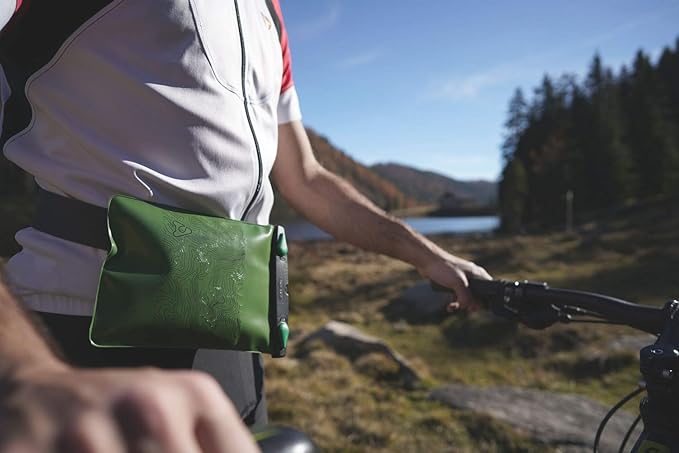 Aquapac Multi-Purpose Belt & Carrycord Waterproof Case, 5" by 7", 13 by 18cm, For Maps, Phones, Documents, Waterproof to 10m / 30ft, Belt & Lanyard Included