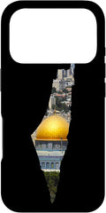 Palestinian Map Al Aqsa Jerusalem in Palestine Case for iPhone 17 Pro