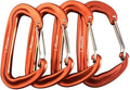 L-Rover Carabiner,12KN Lightweight Heavy Duty Carabiner Clips,Aluminium Wiregate Caribeaners for Hammocks,Camping, Key Chains, Outdoor and Gym etc,Hiking & Utility