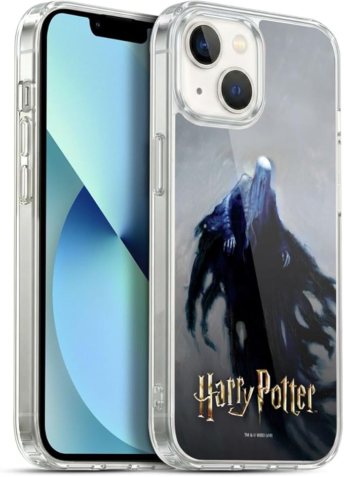 Head Case Designs Officially Licensed Harry Potter Dementor Prisoner of Azkaban II Gel Case [Military Grade Protection] Compatible with Apple iPhone 13
