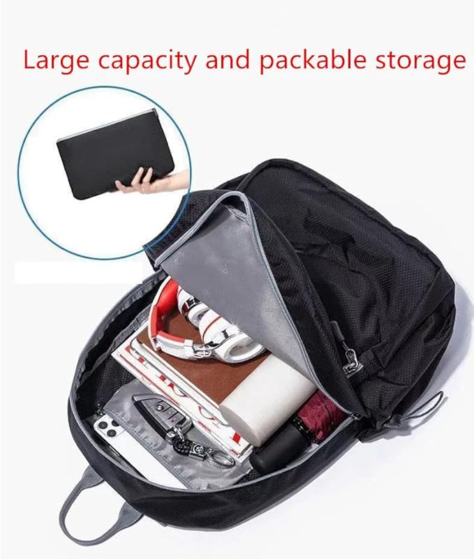 Geboldil Men's and women's waterproof backpack traveling backpack peacock green