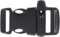 Side Release Whistle Buckles - 3/4 Inch Paracord Clips and Buckles - Ideal for DIY Crafts & Repairs