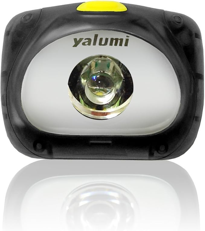 LED Headlamp, Spark, with Advanced Aspherical LED Lens, Brightest LED with140 Lumens Output, Energy Saving Design, 3 Packs