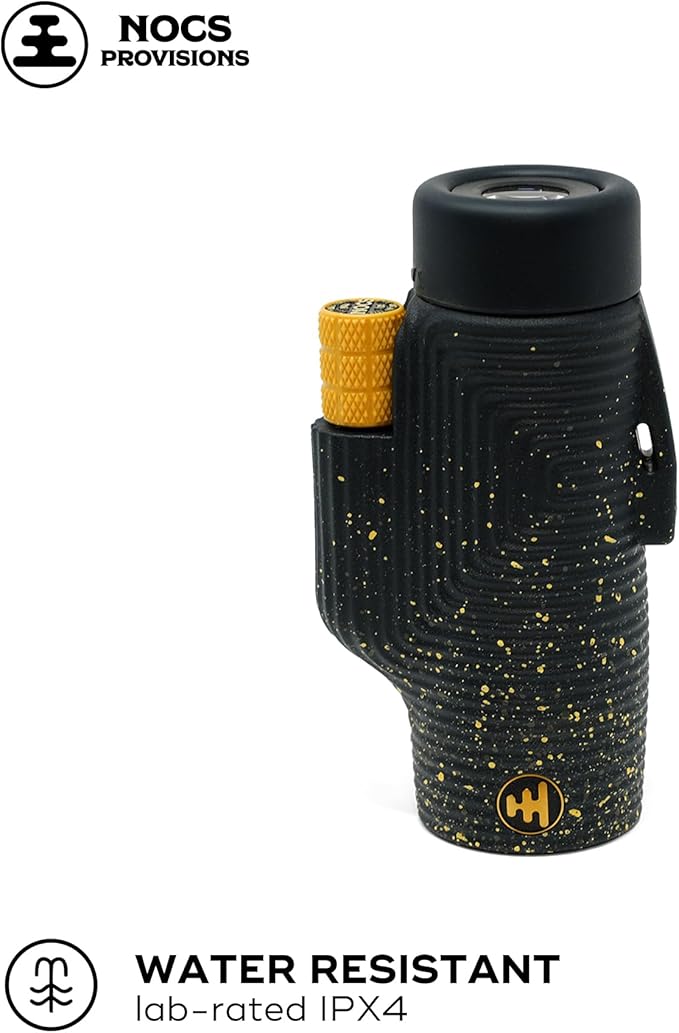 Nocs Provisions Zoom Tube 8x32 Monocular, 8X Magnification Telescope, Bak4 Prism, Wide Field of View for Bird Watching, Backpacking & Wildlife Viewing - Twilight Haze Blue LTD