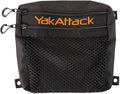 YakAttack 13" Dual Compartment Mesh Storage Bag | Compatible with BlackPak Pro & ShortStak | Heavy-Duty Quick-Dry Mesh with Two Zippered Compartments | Kayak Storage Accessories Organizer