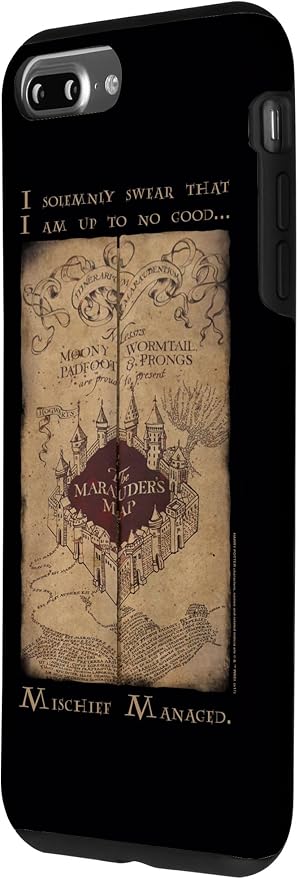 iPhone 7 Plus/8 Plus Harry Potter Marauder's Map Words Case
