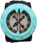 Scuba Choice Diving Compass (Wrist/Bungee Mount) – Easy-to-Read Underwater Navigation Tool for Scuba Diving, Durable Design with Rotating Bezel, Reliable Directional Aid for Deep Dive Adventures