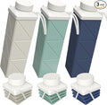 BEAUTAIL Collapsible Water Bottles 24.3oz, Foldable Travel Water Bottle, Portable & Lightweight, Leakproof & Reusable for Traveling Camping Hiking Yoga Sports Outdoor School Office