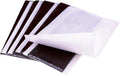 SatelliteSale Universal 1-1/2” x 5” Roof Mastic Pitch Pads Pack of 4 Pcs