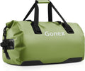 Gonex 40L 60L 80L Extra Large Waterproof Duffle Travel Dry Duffel Bag Heavy Duty Bag with Durable Straps & Handles for Kayaking Paddleboarding Boating Rafting Fishing