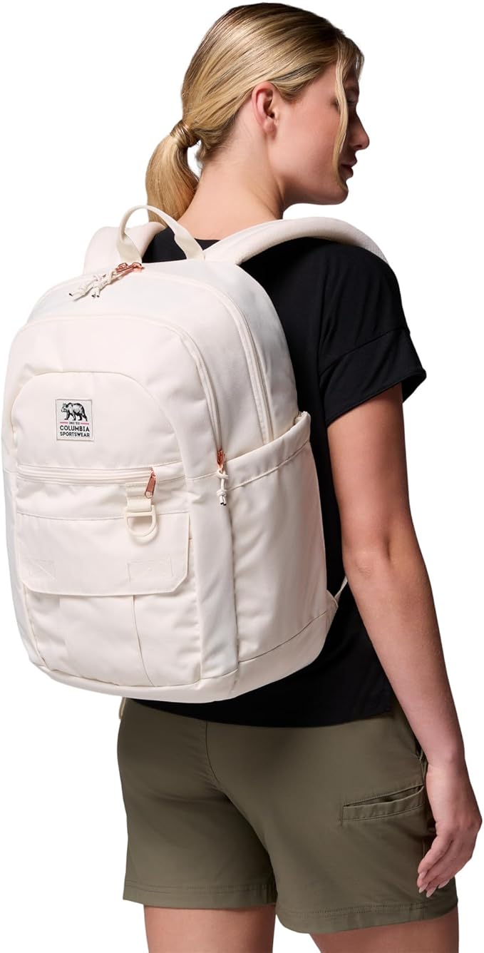 Columbia Unisex Buxton 26L Backpack, Chalk, One Size