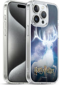 Head Case Designs Officially Licensed Harry Potter Stag Patronus Prisoner of Azkaban II Gel Case [Military Grade Protection] Compatible with Apple iPhone 15 Pro and Compatible with MagSafe