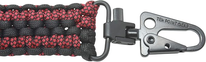 Extra Wide Gun Sling Paracord 550 Adjustable w/Swivels (Multiple Color Options)