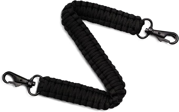 NATURE PIONEOR Universal Replacement Paracord Handle with Metal Hooks for Water Bottle Holder,Bags