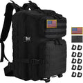 45L Tactical Backpack for Men Women, Military Assault Pack with MOLLE, Large 3 Day Bug Out Bag for Hiking Camping