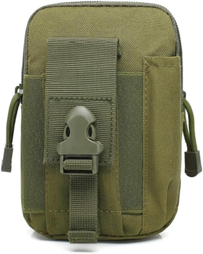 Belt Pouch, Tactical Molle Phone Pouch EDC Utility Pouches Waist Bag, Small Cell Phone Holster Gear Tool Gadget Pocket for Men