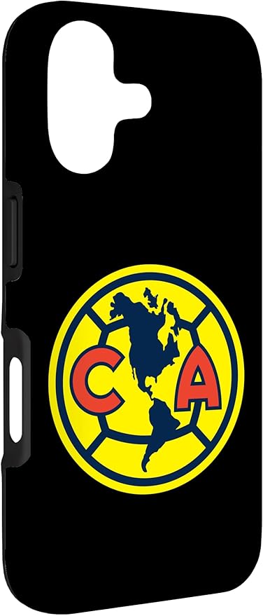 Club America Classic Crest Circle with Americas Map Case for iPhone 17