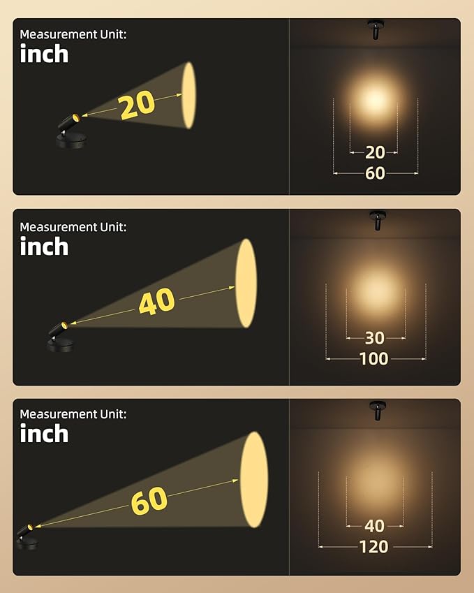 EZVALO Spotlights Indoor with Remote, 5500mAh Rechargeable Picture Lights, Wireless Uplights with Timer & Dimmable, 3-CCT, Display Lights for Plant, Painting, Artwork, Accent Lighting (2-Pack Black)