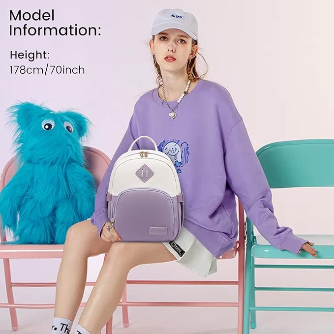 LOVEVOOK Mini Backpack for Women Light Weight Small Waterproof Backpack Purses Daily Backpack… | Light Weight