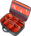 Kylebooker Fly Fishing Reel and Gear Case, Portable Tackle Organizer Storage Travel Bag for Spinning Baitcasting Fly Reels