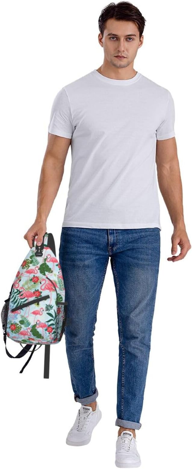 Sling Backpack For Men Hiking Daypack Crossbody Shoulder Bag Travel Chest Pack | Hiking, Travel