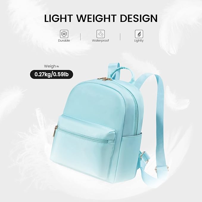 LOVEVOOK Mini Backpack for Women Light Weight Small Waterproof Backpack Purses Daily Backpack… | Light Weight