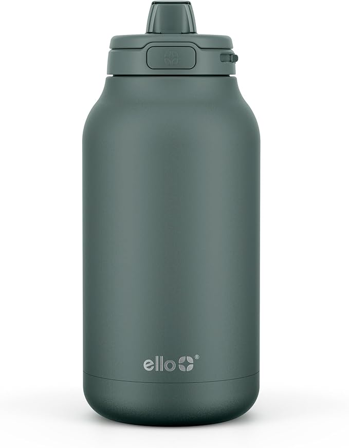 Ello Hydra 64oz Half Gallon Vacuum Insulated Stainless Steel Jug with Locking