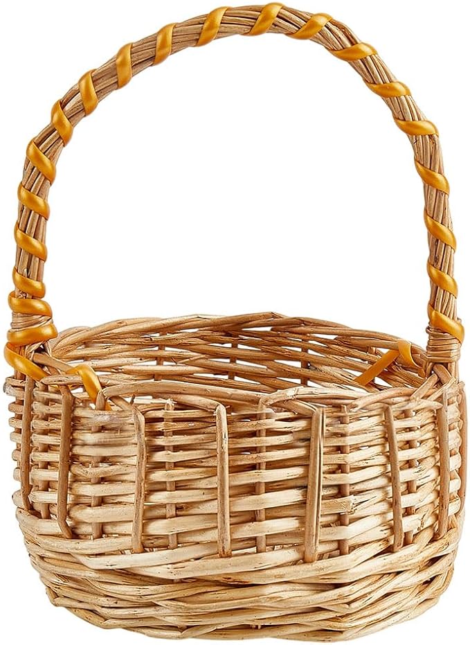 GORGECRAFT 30m*5mm Rattan Weaving Wicker Basket Wicker Repair Kit Orange Synthetic Rattan Roll Flat Cord Webbing Basket Weave Patio Chair Sofas Repair Supplies for Lawn Furniture Garden
