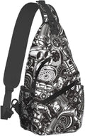 Sling Backpack For Men Hiking Daypack Crossbody Shoulder Bag Travel Chest Pack | Hiking, Travel
