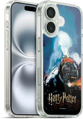 Head Case Designs Officially Licensed Harry Potter Hogwarts Express Prisoner of Azkaban II Gel Case [Military Grade Protection] Compatible with Apple iPhone 16 and Compatible with MagSafe