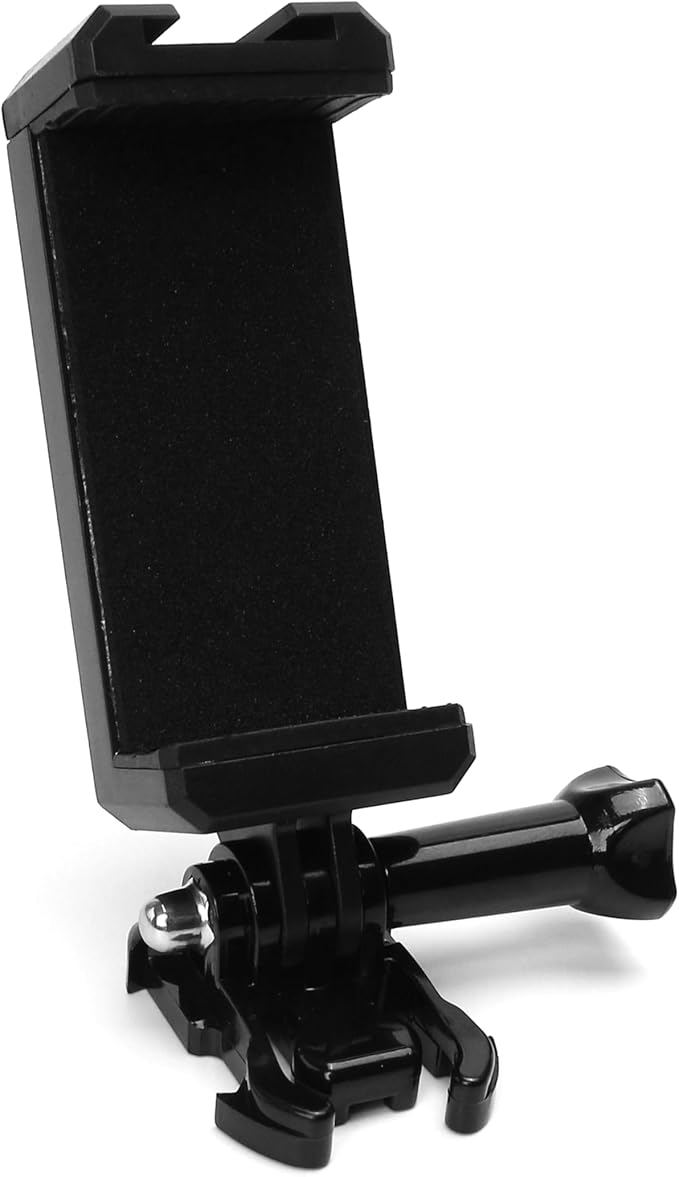 Gooseneck Phone Holder Flex Clamp Clip Mount with Flexible Jaws for Desk, Pole, or Mobile Stand Adjustable Compatible with iPhone 14, 13 Pro, XS Max, XR, X, 8, 7, 6, 6s Plus and Other 4-7'' Device